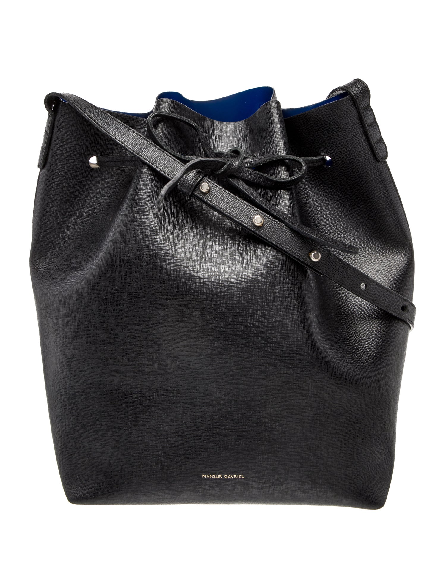 Mansur Gavriel Leather Bucket Bag