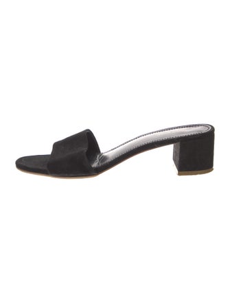 Mansur Gavriel Suede Slides
