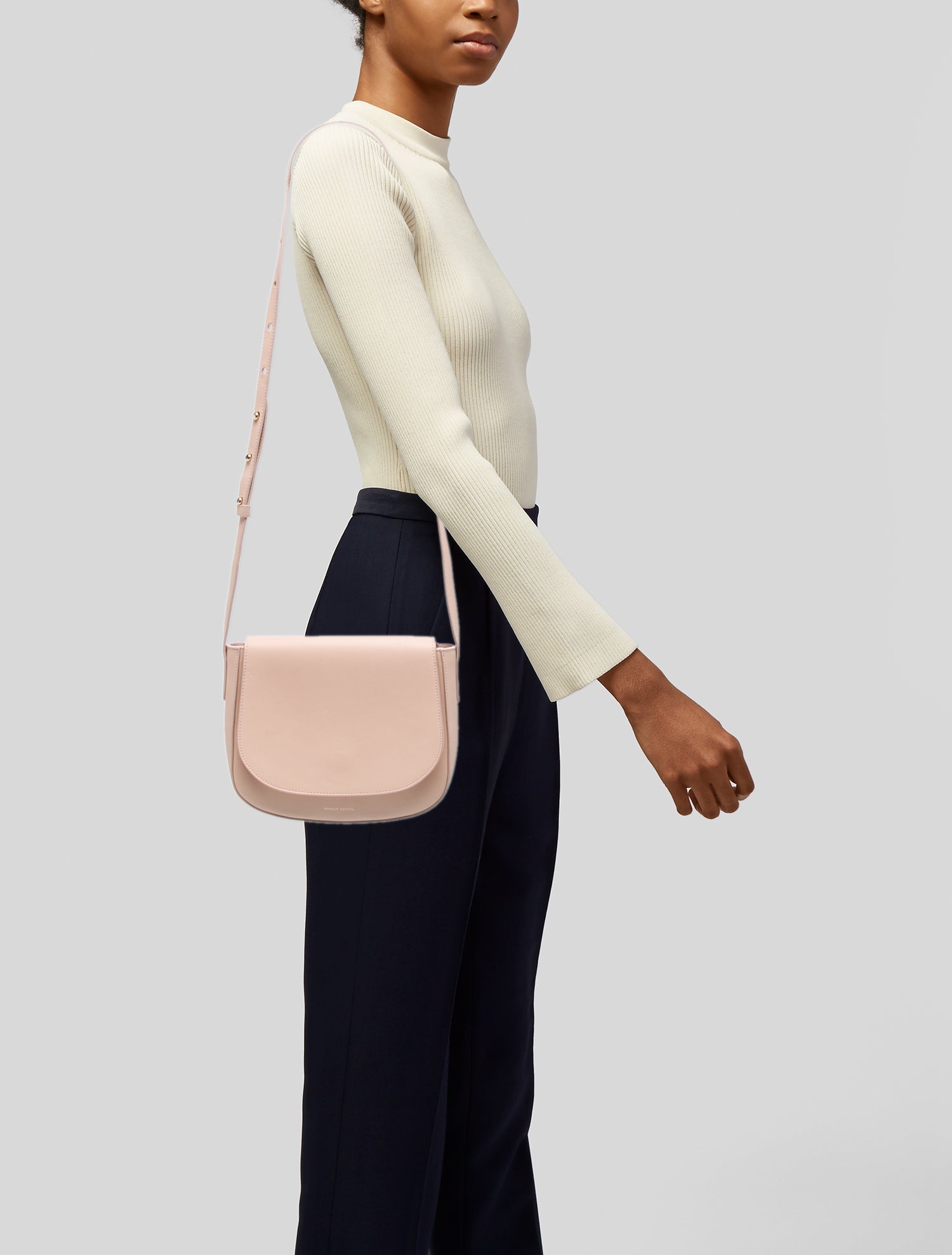 Mansur Gavriel Leather Crossbody Bag