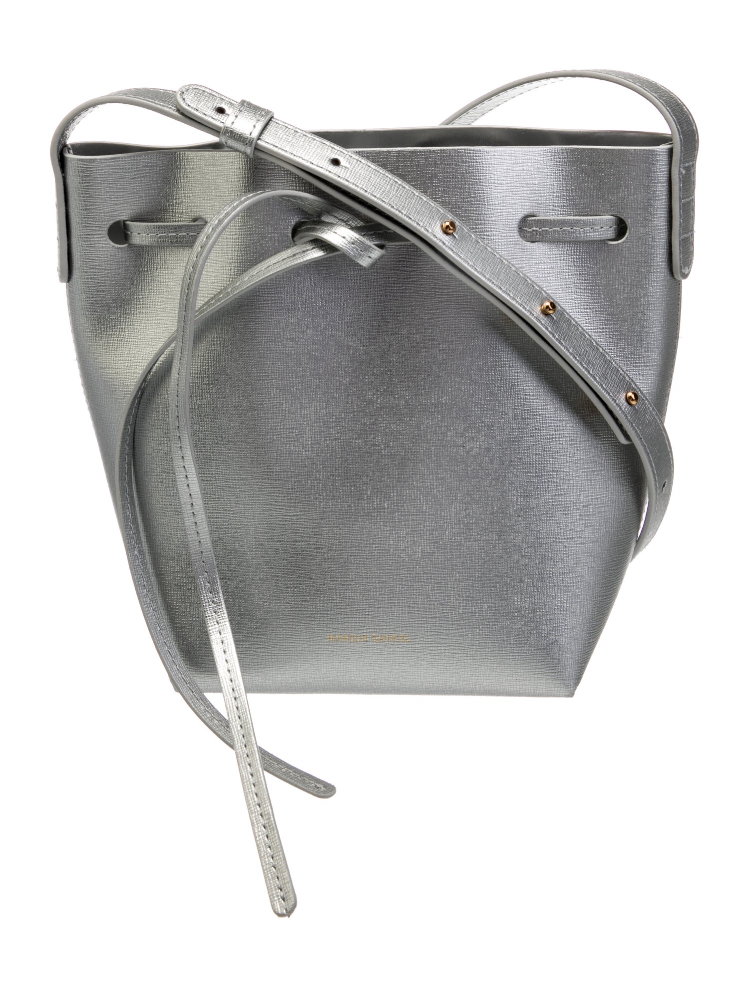 Mansur Gavriel Leather Bucket Bag w/ Tags