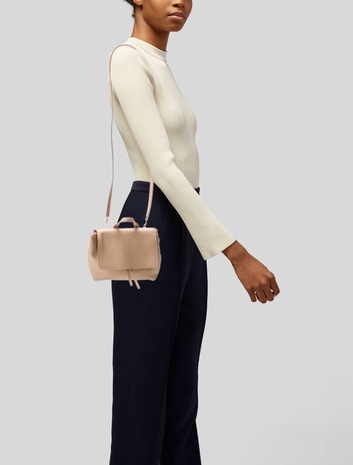 Mansur Gavriel Leather Shoulder Bag