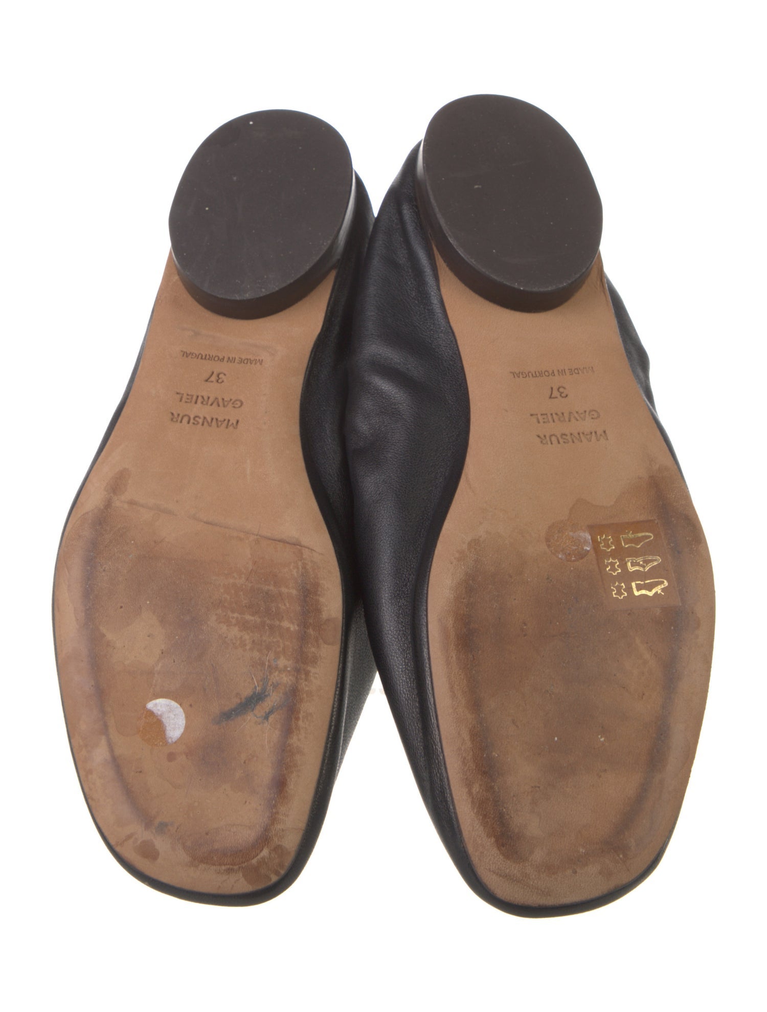 Mansur Gavriel Leather Ballet Flats