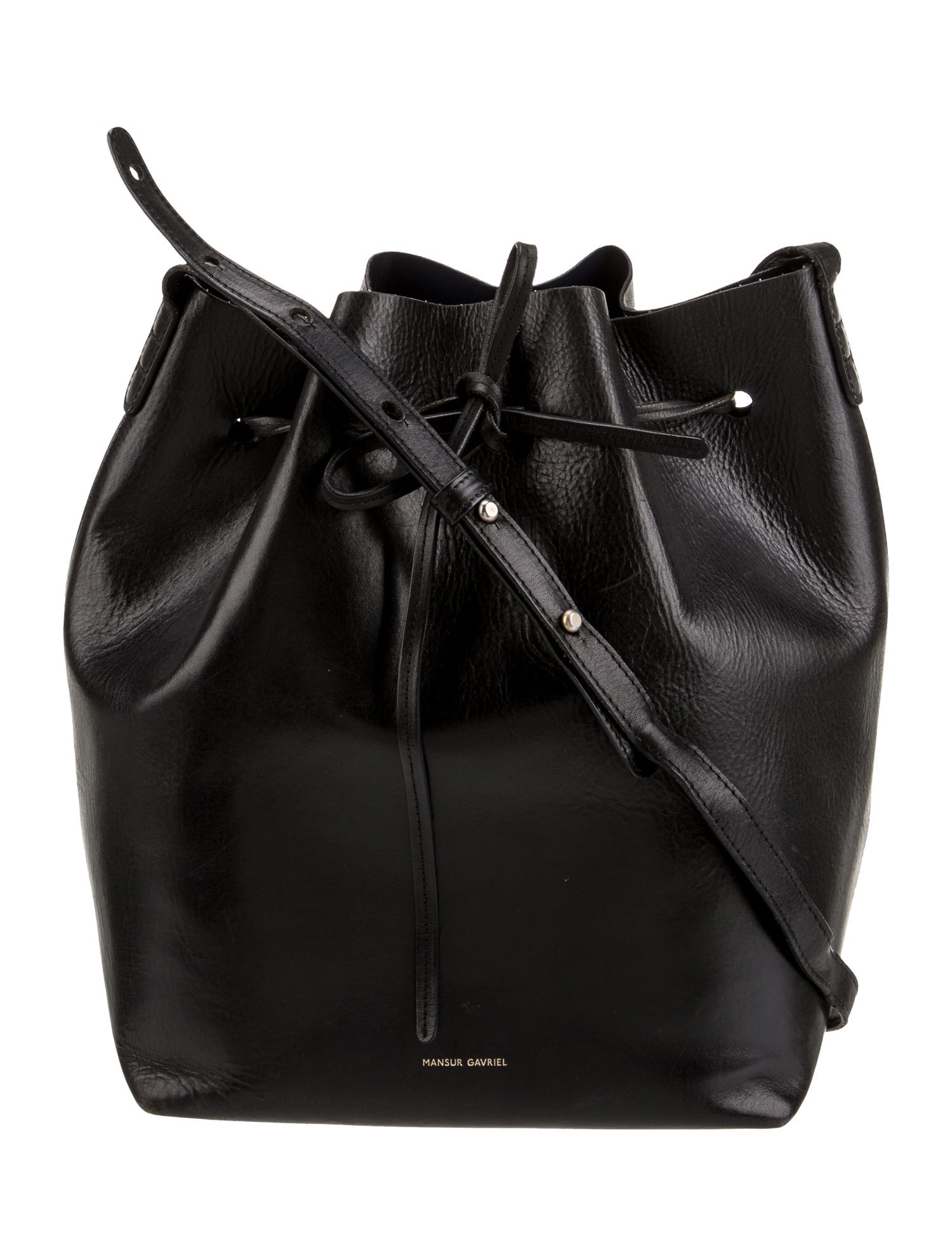 Mansur Gavriel Leather Bucket Bag