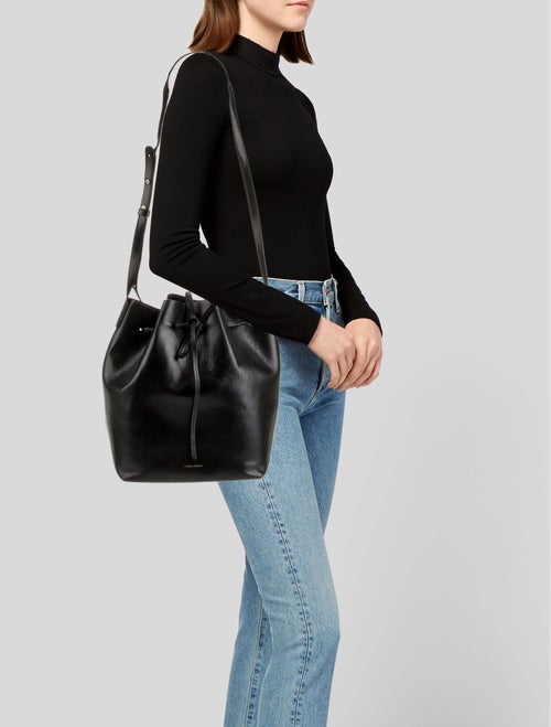 Mansur Gavriel Leather Bucket Bag