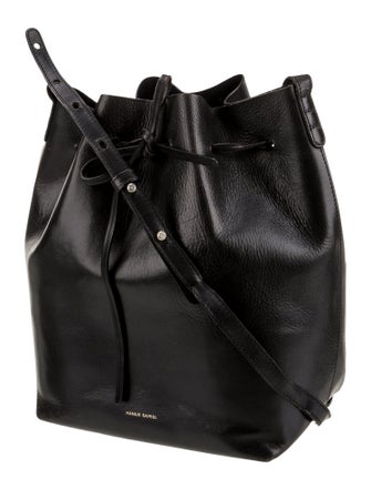 Mansur Gavriel Leather Bucket Bag