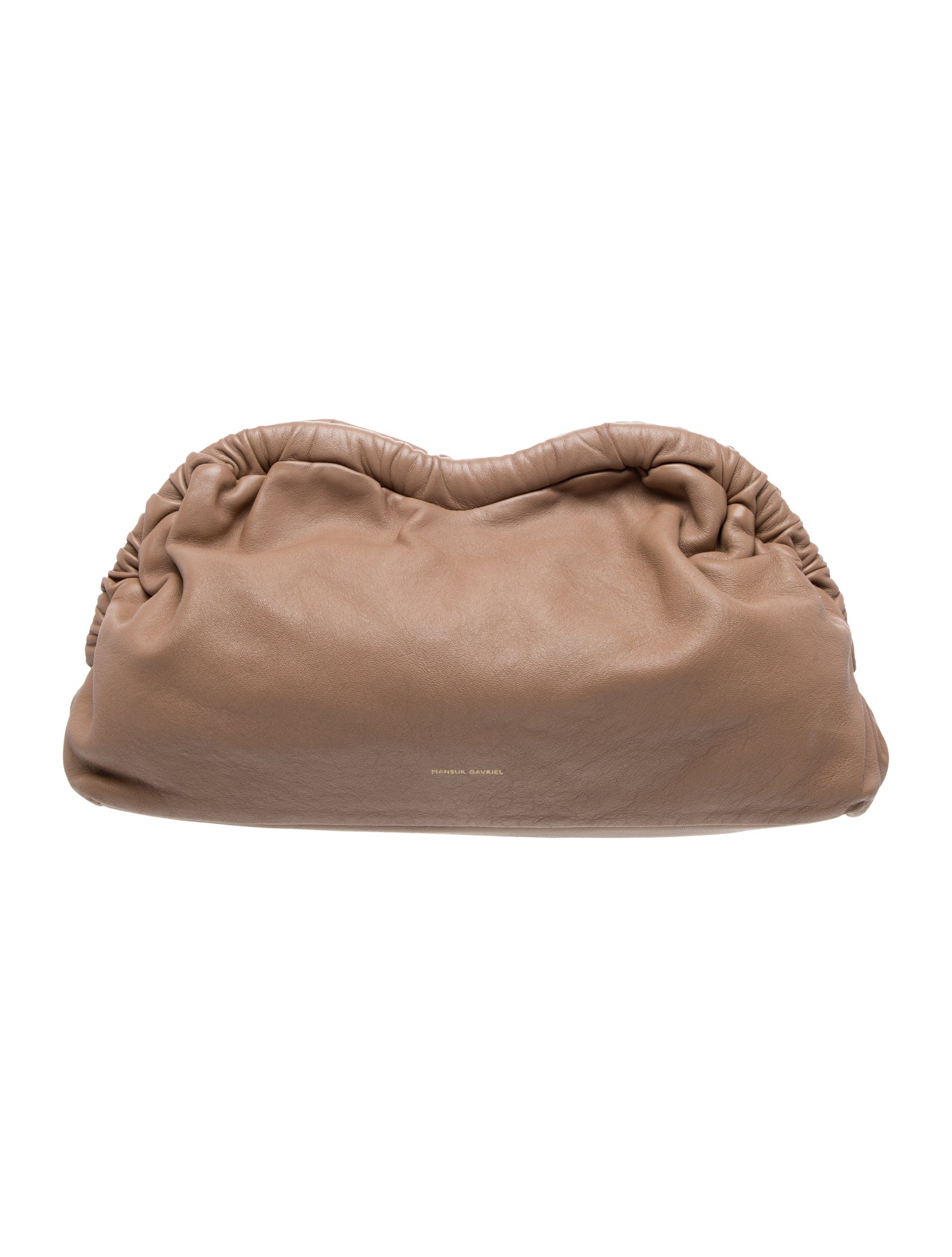 Mansur Gavriel Leather Clutch