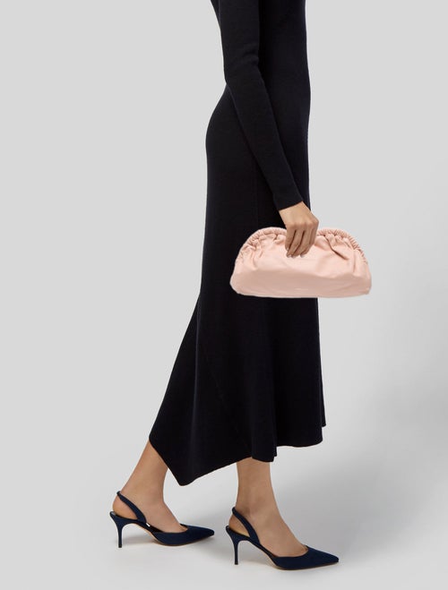 Mansur Gavriel Leather Clutch