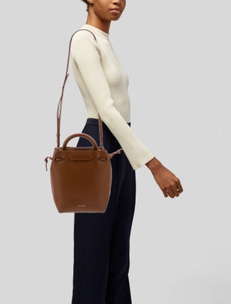 Mansur Gavriel Leather Top Handle Bag