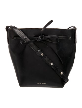 Mansur Gavriel Leather Messenger Bag