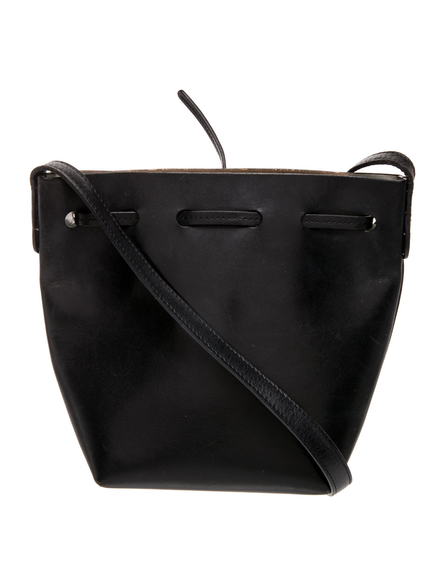 Mansur Gavriel Leather Messenger Bag