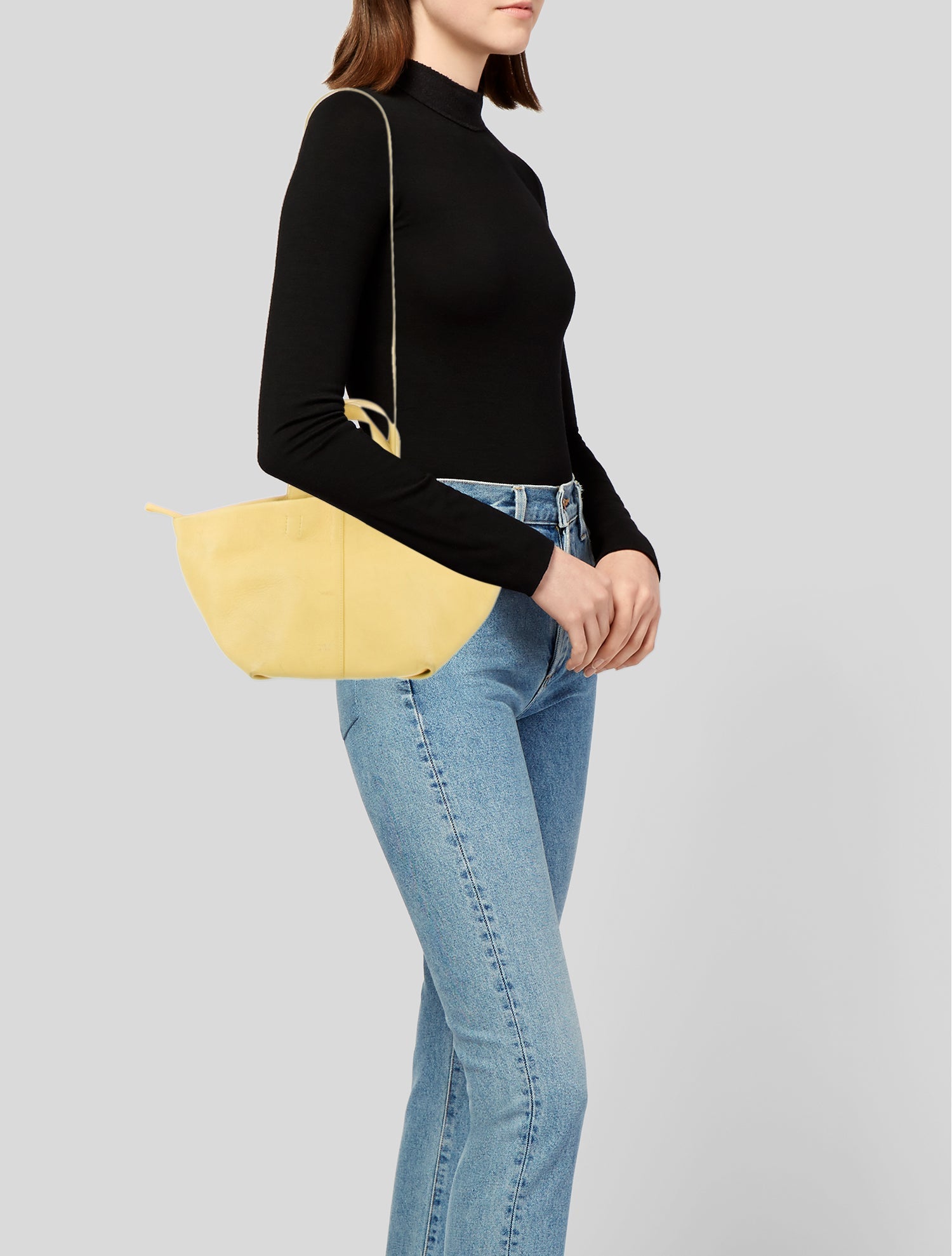 Mansur Gavriel Leather Shoulder Bag