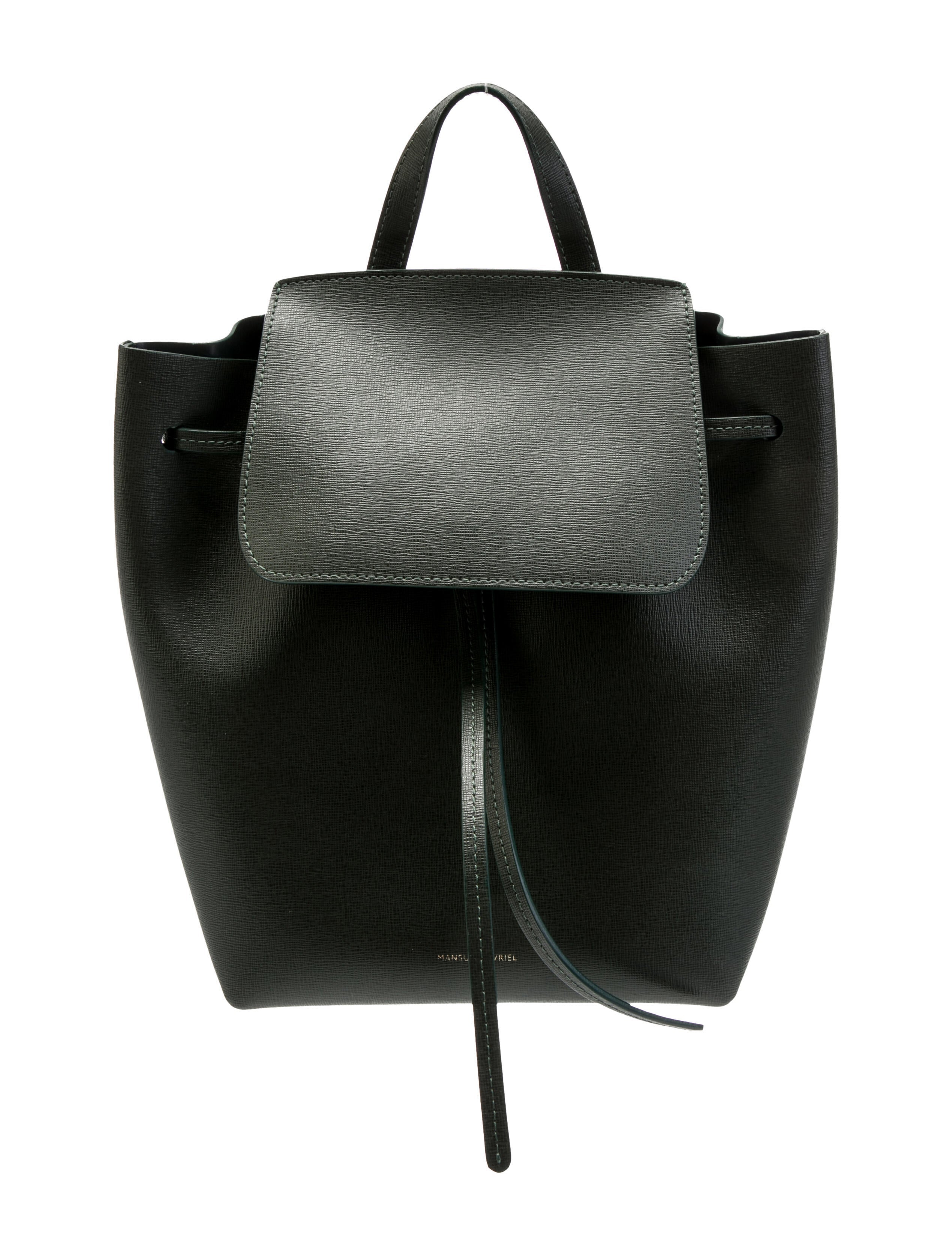 Mansur Gavriel Saffiano Leather Backpack