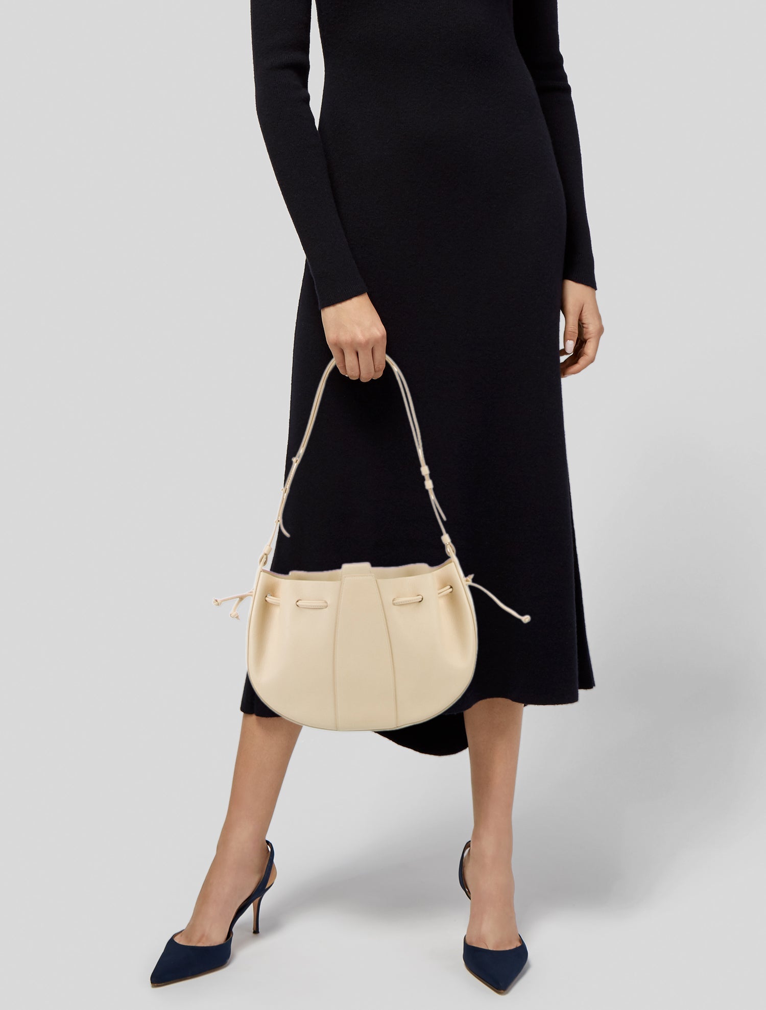 Mansur Gavriel Leather Shoulder Bag