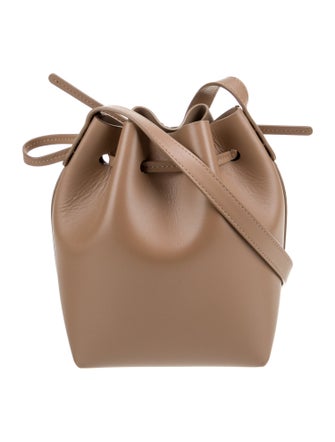 Mansur Gavriel Leather Bucket Bag