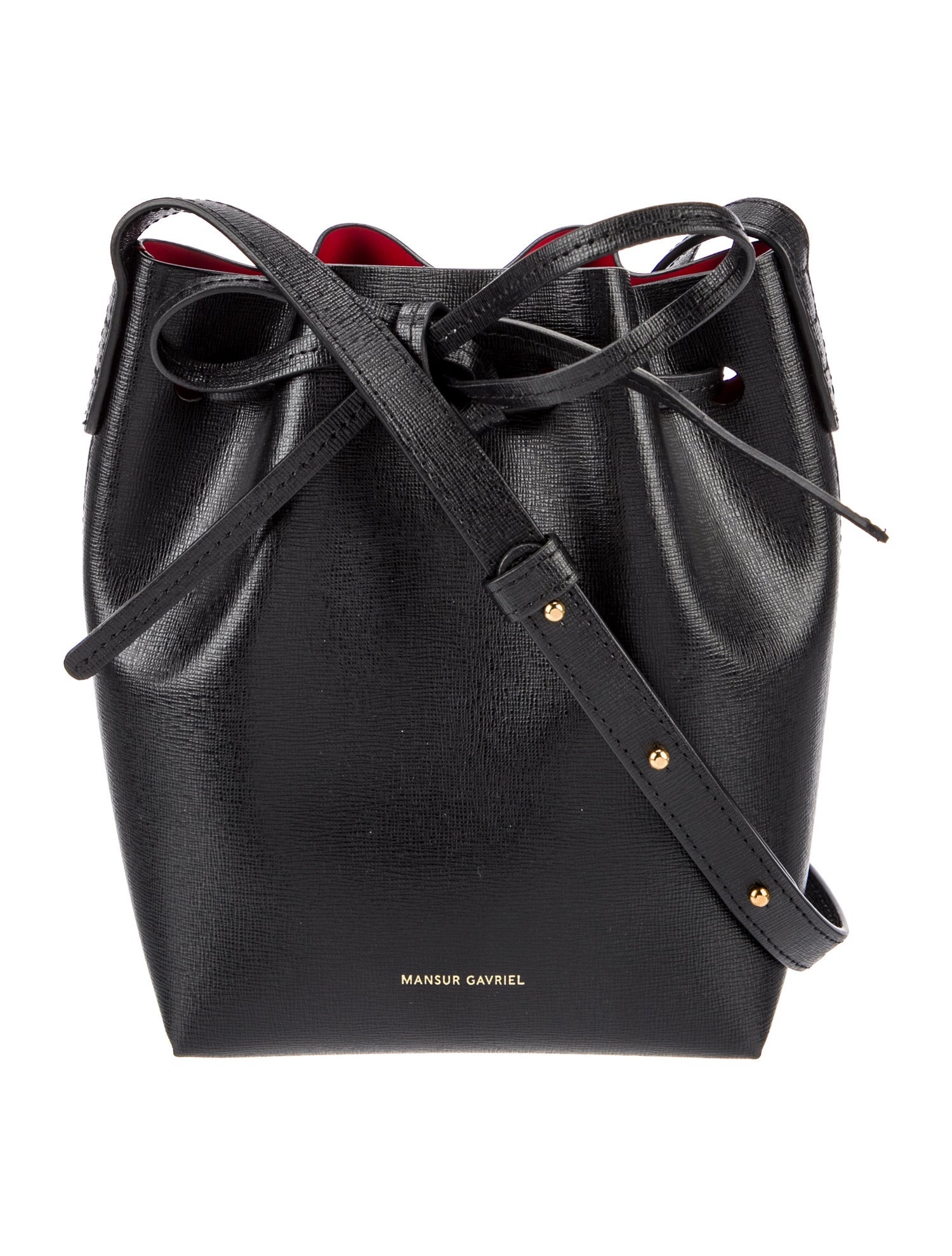 Mansur Gavriel Leather Bucket Bag