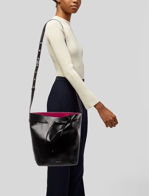 Mansur Gavriel Leather Bucket Bag