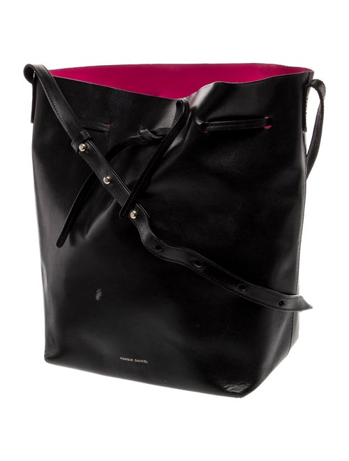Mansur Gavriel Leather Bucket Bag
