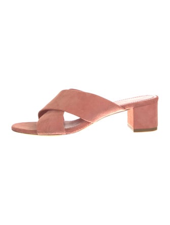 Mansur Gavriel Suede Slides