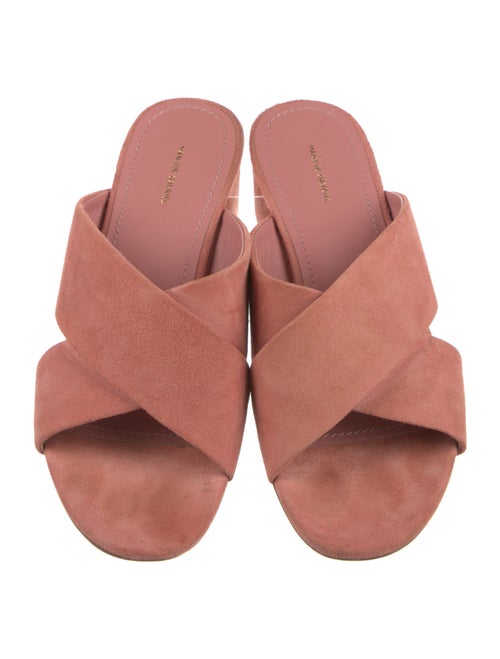 Mansur Gavriel Suede Slides