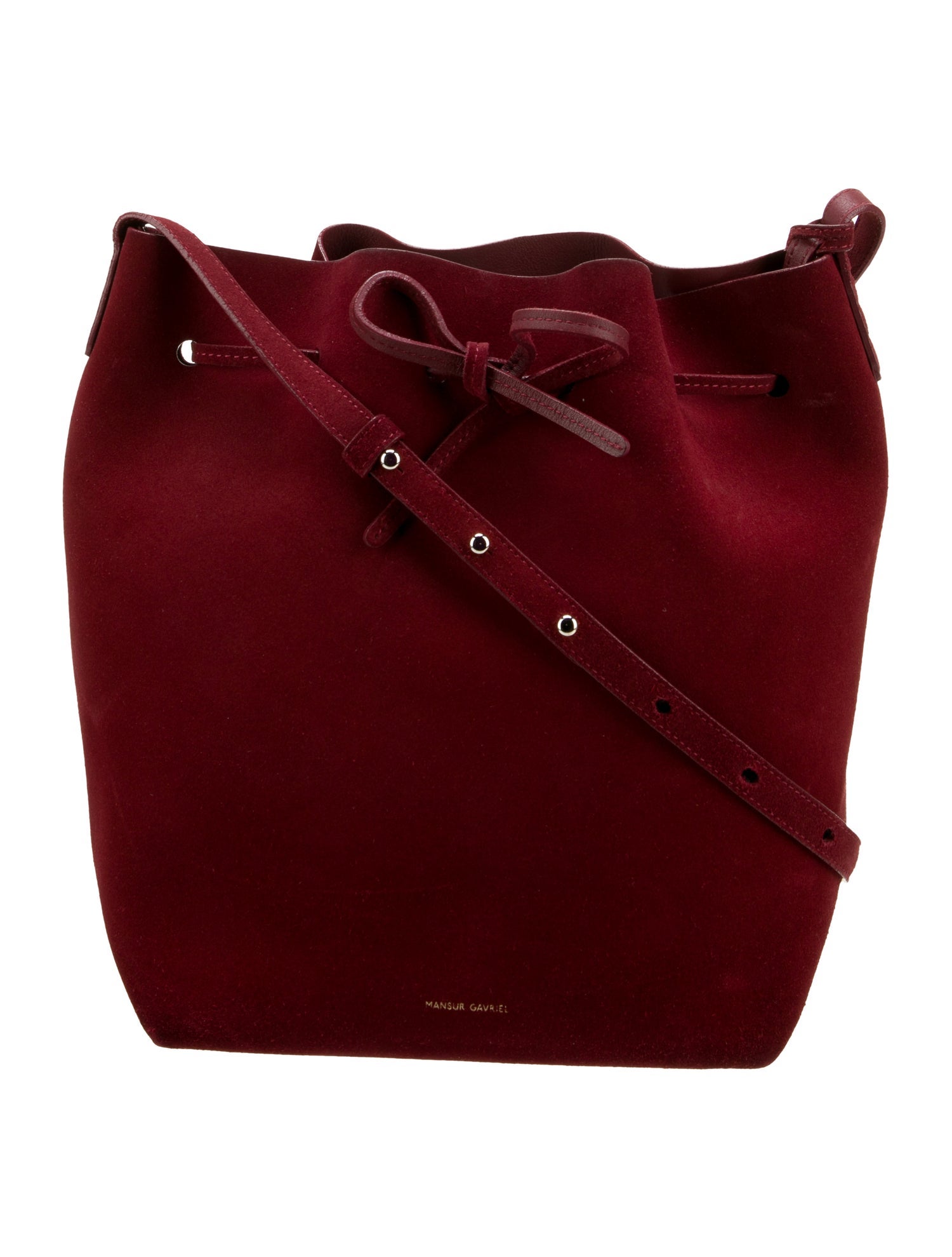 Mansur Gavriel Suede Bucket Bag