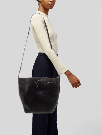 Mansur Gavriel Leather Bucket Bag