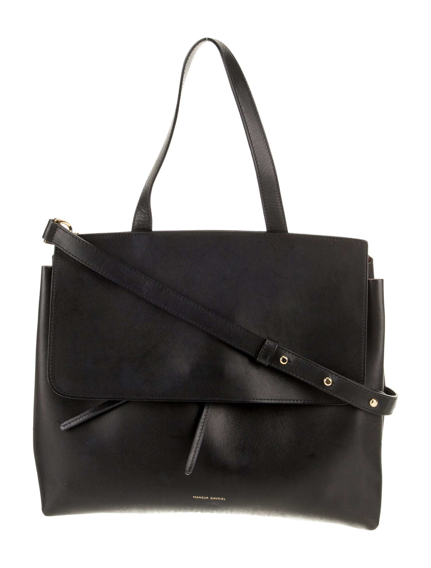 Mansur Gavriel Leather Top Handle Bag