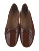 Mansur Gavriel Patent Leather Bow Accents Ballet Flats