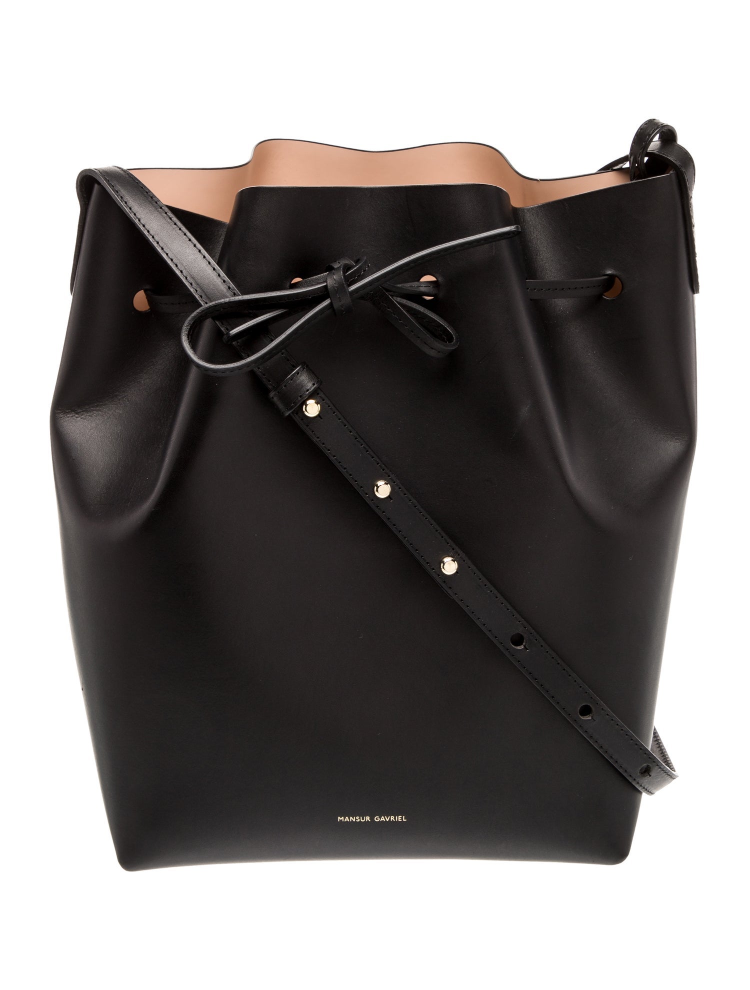 Mansur Gavriel Leather Bucket Bag