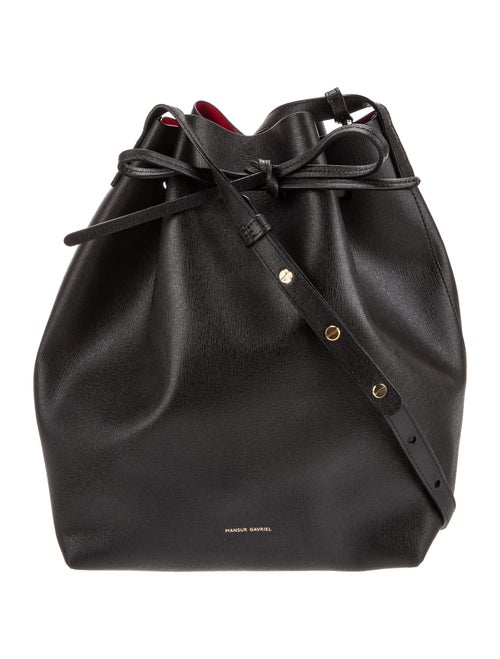 Mansur Gavriel Leather Bucket Bag