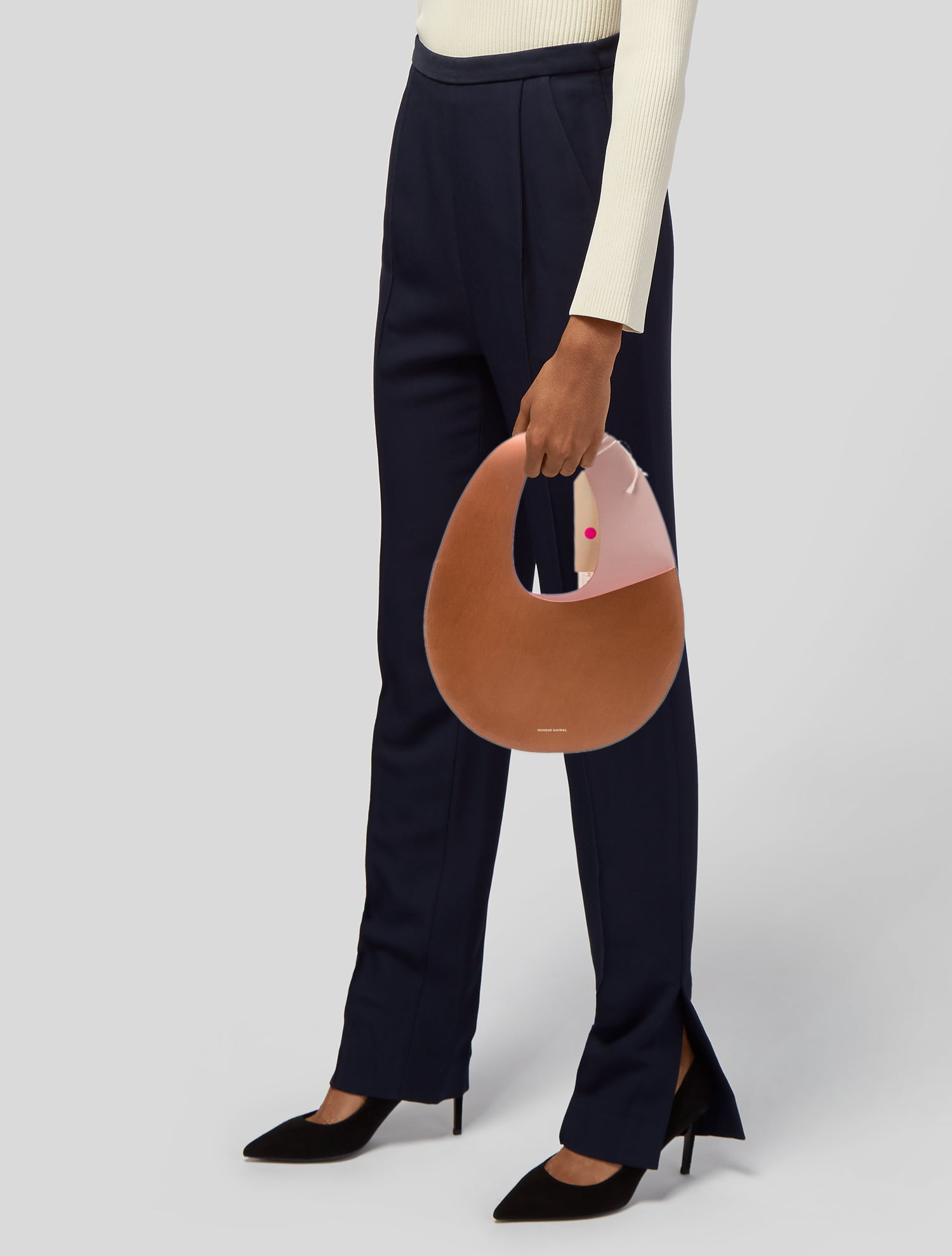 Mansur Gavriel Leather Top Handle Bag