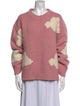 Mansur Gavriel Printed Crew Neck Sweater