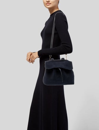 Mansur Gavriel Suede Shoulder Bag
