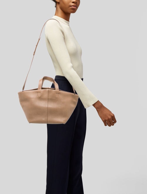 Mansur Gavriel Leather Top Handle Bag