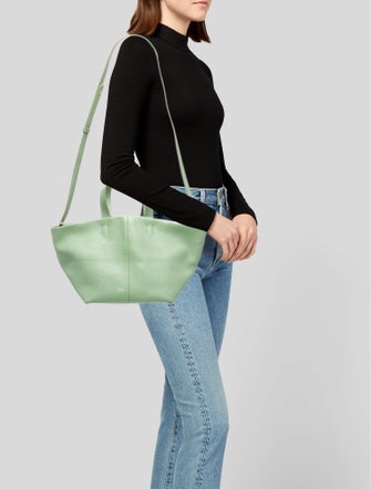 Mansur Gavriel Leather Top Handle Bag