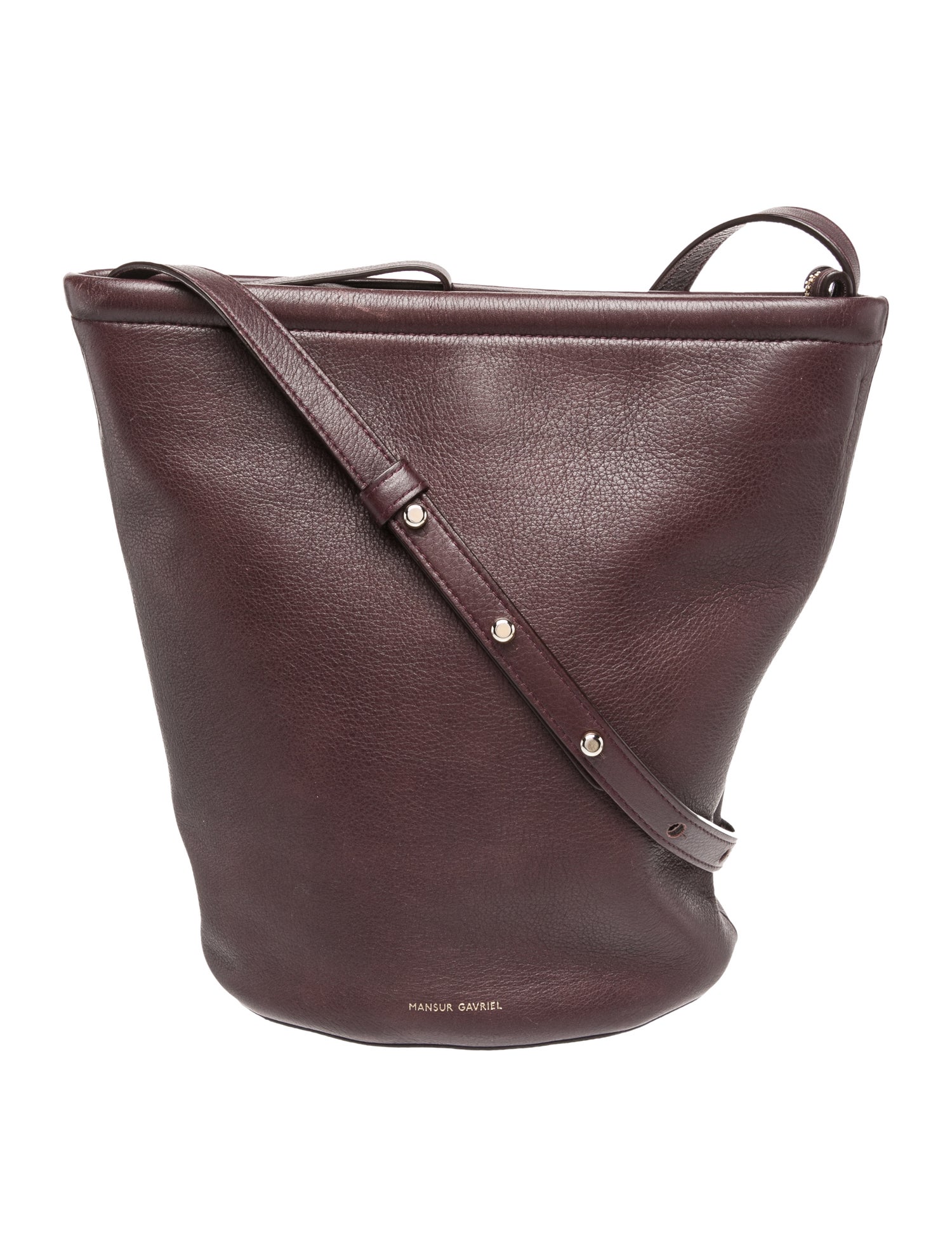 Mansur Gavriel Leather Bucket Bag