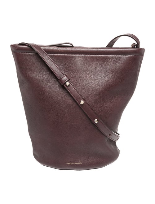 Mansur Gavriel Leather Bucket Bag