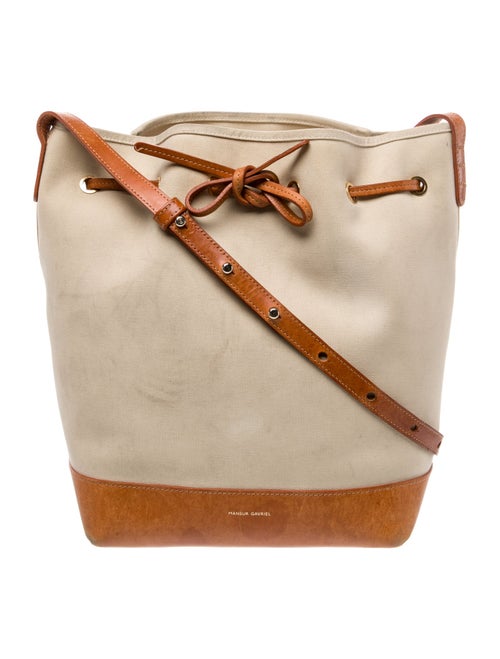 Mansur Gavriel Canvas Bucket Bag