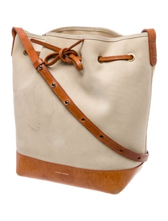 Mansur Gavriel Canvas Bucket Bag