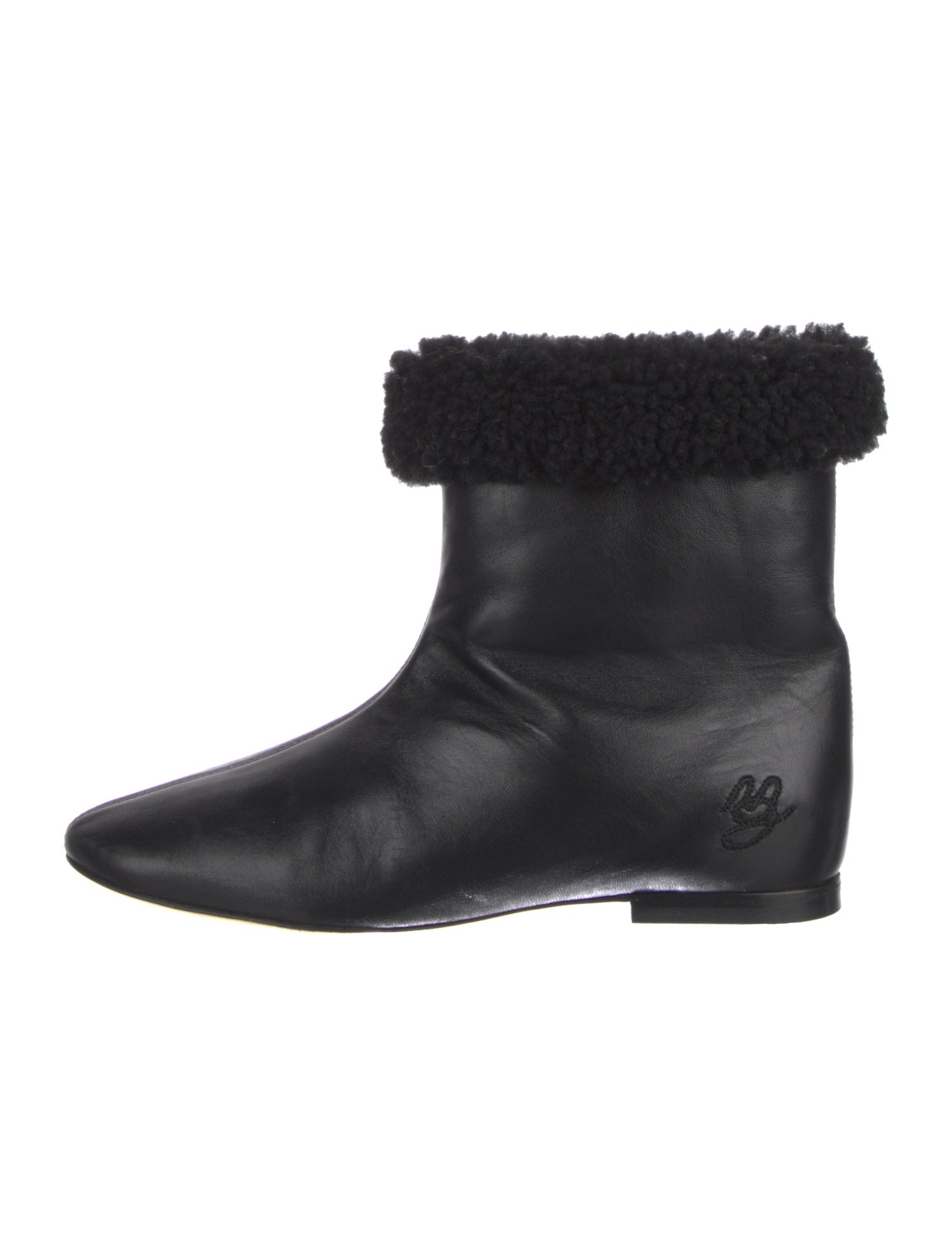 Mansur Gavriel Leather Boots