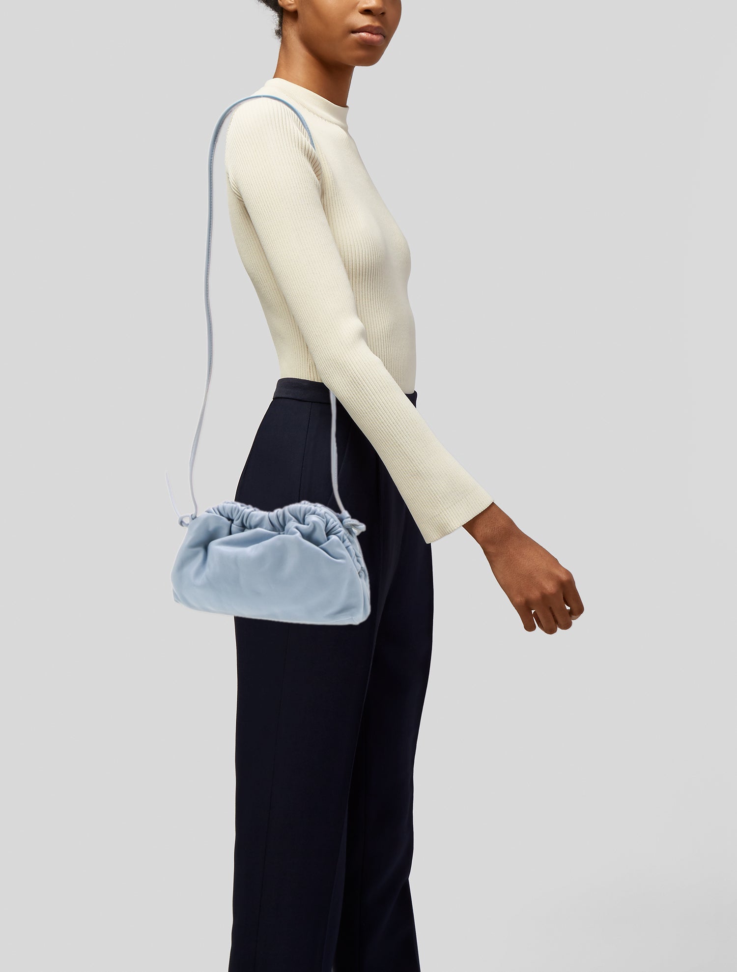 Mansur Gavriel Leather Evening Bag