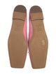 Mansur Gavriel Leather Bow Accents Ballet Flats