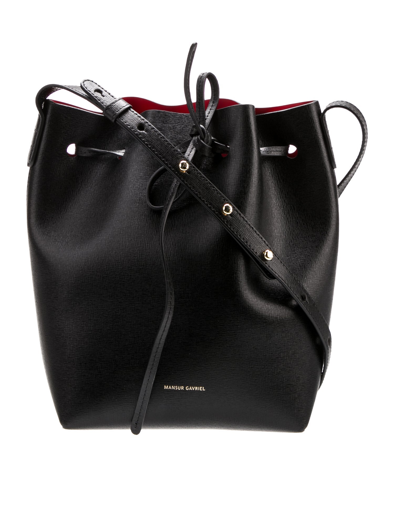 Mansur Gavriel Leather Bucket Bag