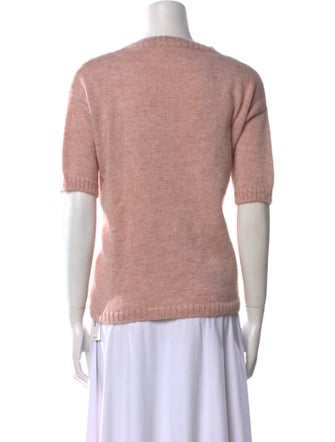 Mansur Gavriel Mohair Bateau Neckline Sweater