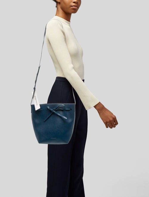 Mansur Gavriel Leather Bucket Bag
