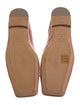 Mansur Gavriel Leather Bow Accents Ballet Flats