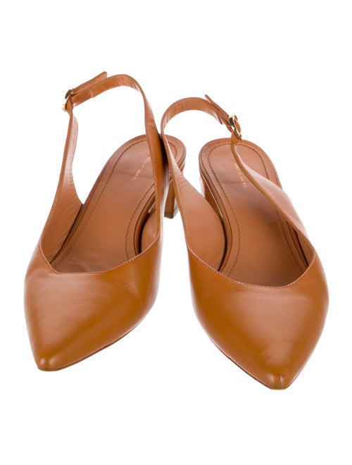 Mansur Gavriel Leather Slingback Pumps