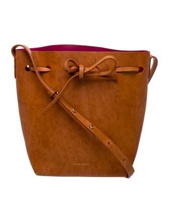 Mansur Gavriel Leather Bucket Bag