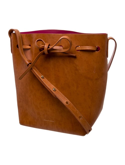 Mansur Gavriel Leather Bucket Bag