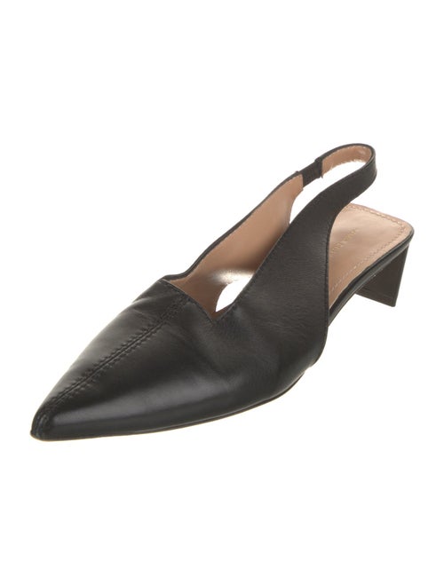 Mansur Gavriel Leather Slingback Pumps