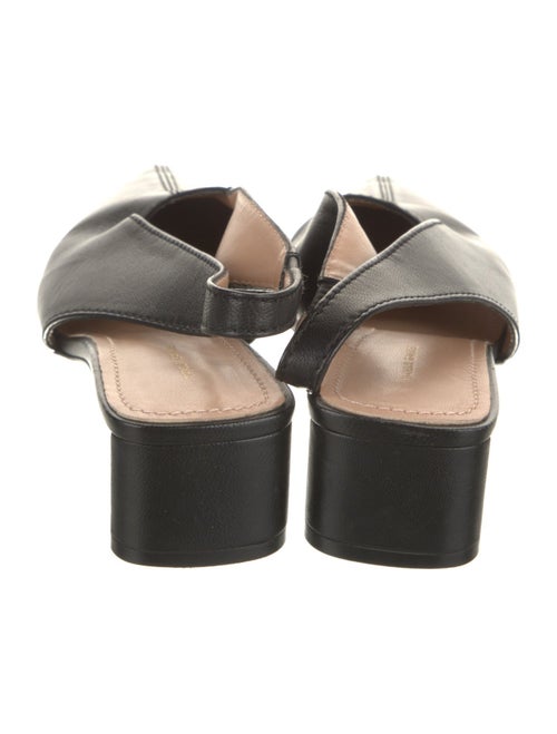 Mansur Gavriel Leather Slingback Pumps